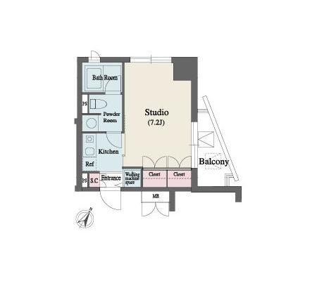 ＭＦＰＲ代々木タワーの間取り