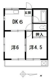 グランデージ北山の間取り