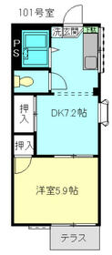エステート舞の間取り