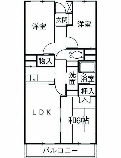 メインステイ関町の間取り