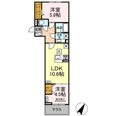 アーティザン(Artisan)の間取り
