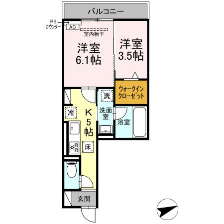 アルカ八剣の間取り