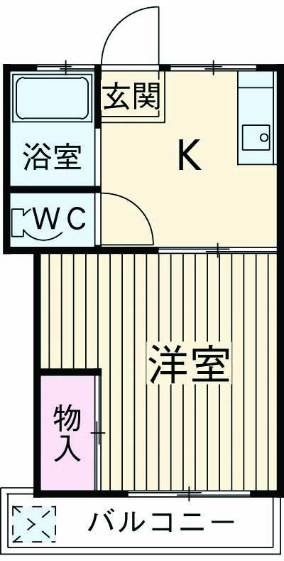 ニュータナベNo.1の間取り