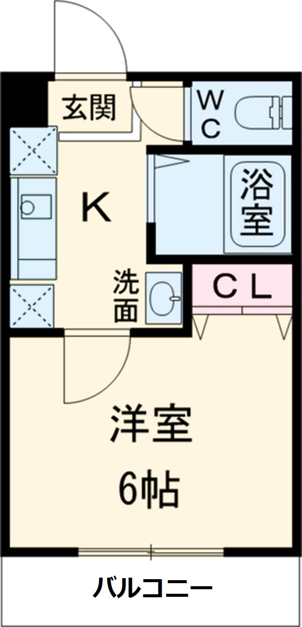 シャトレ吉祥寺の間取り