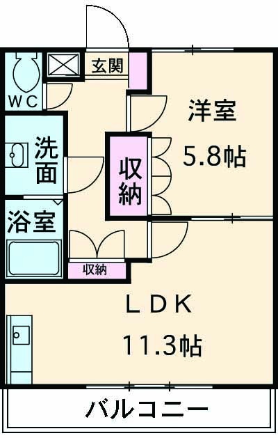 ストリーム湘南台の間取り