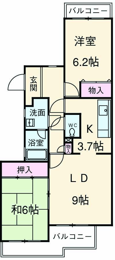 井の頭パーク・プラザの間取り