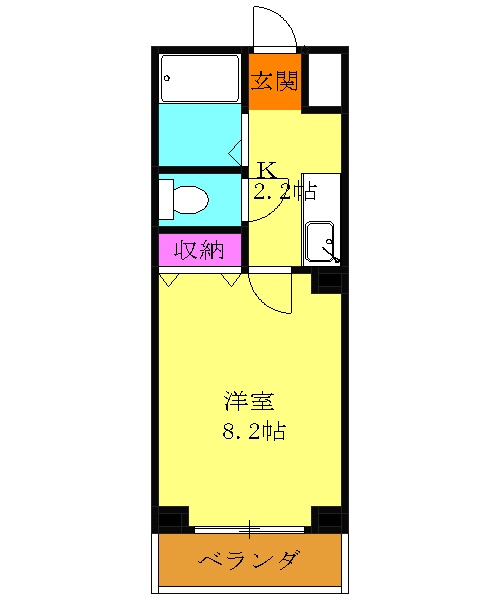 トワ・アルブルの間取り
