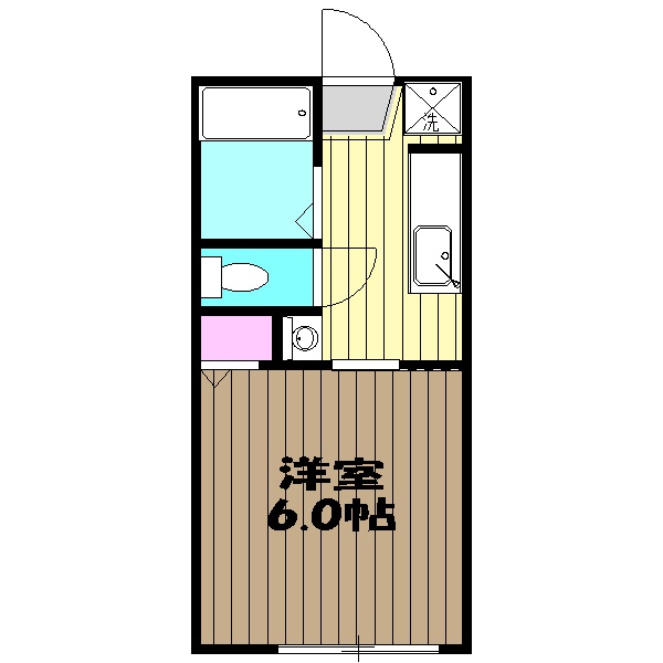 パークヒルズ壱番館の間取り