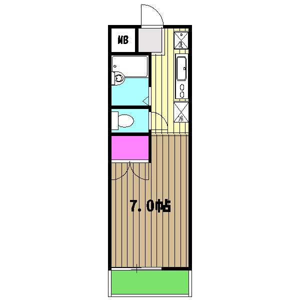 ヴィラクレールの間取り