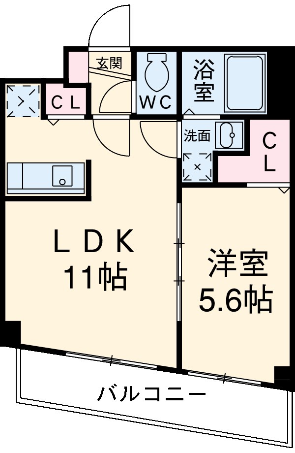 プランドール千葉の間取り