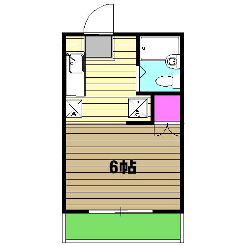 メゾネットラフィーネの間取り