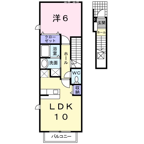 メゾン リールの間取り