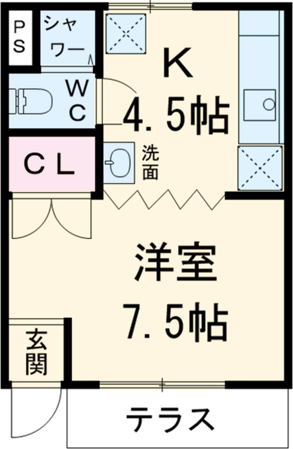 ファミール井の頭の間取り