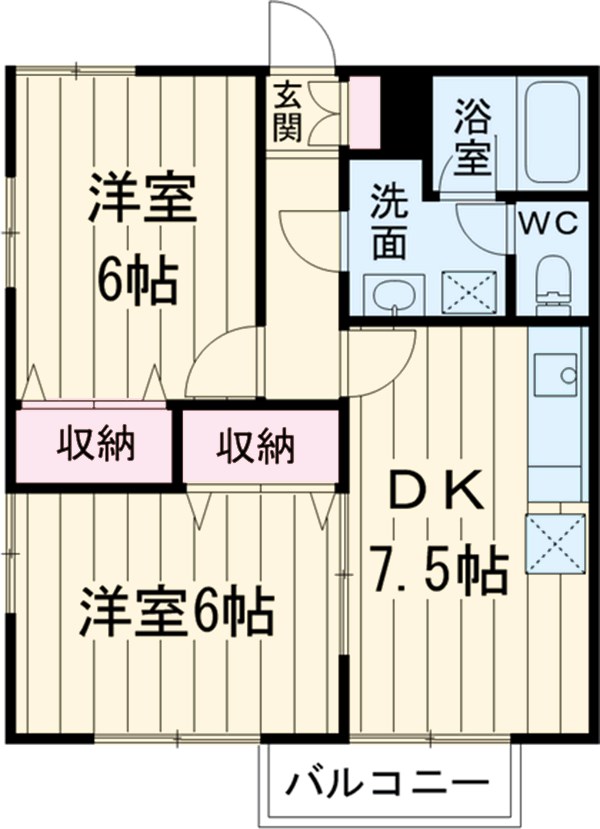 ハイツ・サトウの間取り