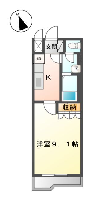 フォレストタウンの間取り