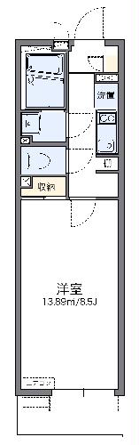レオネクストコージーコートKMの間取り
