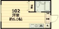グレスト国分寺Ⅰの間取り