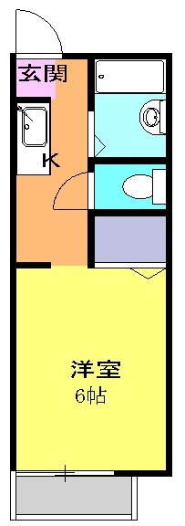 サンガーデンさつきE棟の間取り