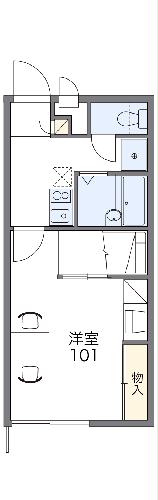 レオパレスセラヴィⅡの間取り
