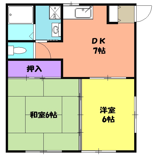 パクス塚本の間取り