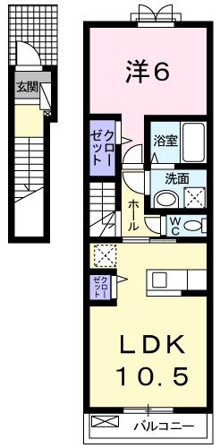 メゾン・ジェルメの間取り