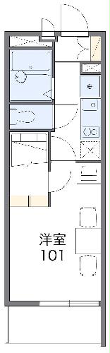レオパレス大内の間取り