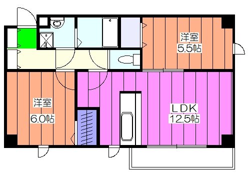 コンドミニオMの間取り