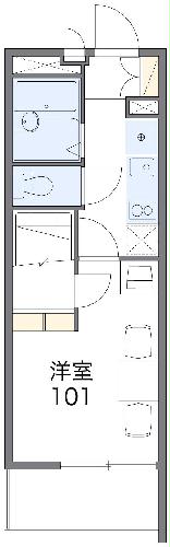 レオパレストレの間取り