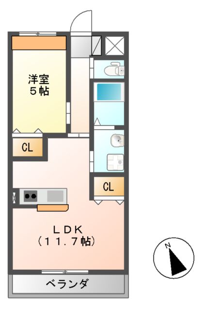 パーシモンの間取り