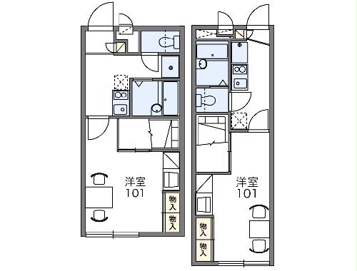 レオパレスEternaの間取り