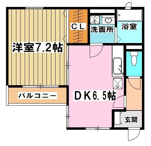 パインコートの間取り