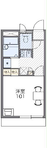 レオパレスダルマヤの間取り