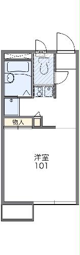 レオパレスサンワの間取り