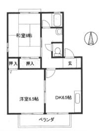 サンフレグランスAの間取り