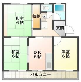 ハビテーション杉田の間取り