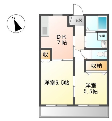 フォンテーヌの間取り