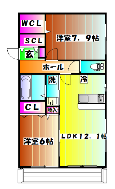 フォルセノーグの間取り
