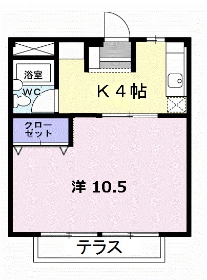 シティハイツユニティの間取り