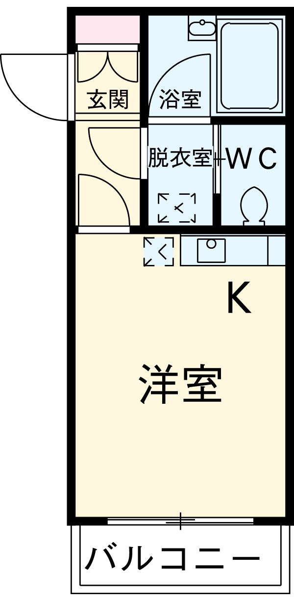 ピッコロ西ケ原の間取り