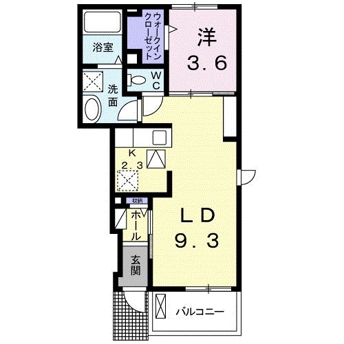 アンダンテの間取り