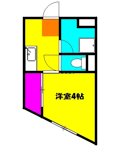 王子麻布ビルの間取り