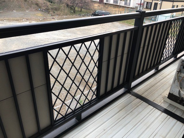 12/23 バルコニー