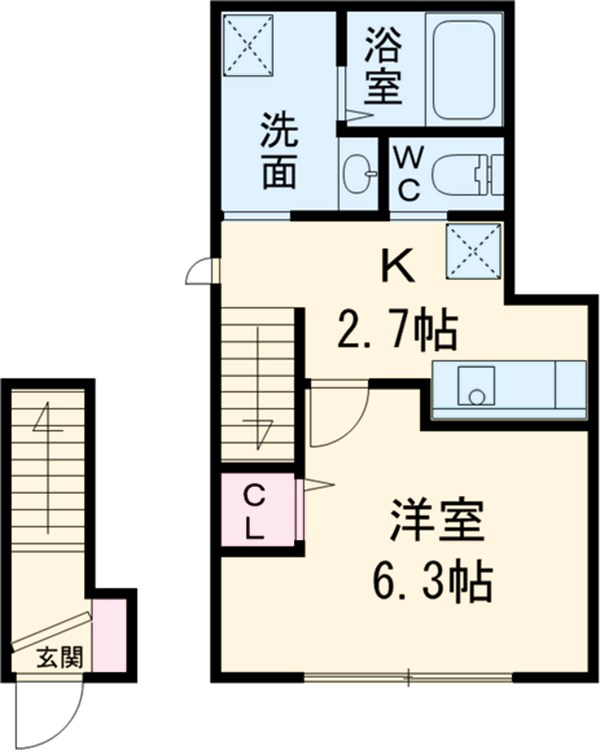 SOLEIL方南 ソレイユホウナンの間取り