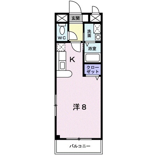 ベルコート西新井の間取り
