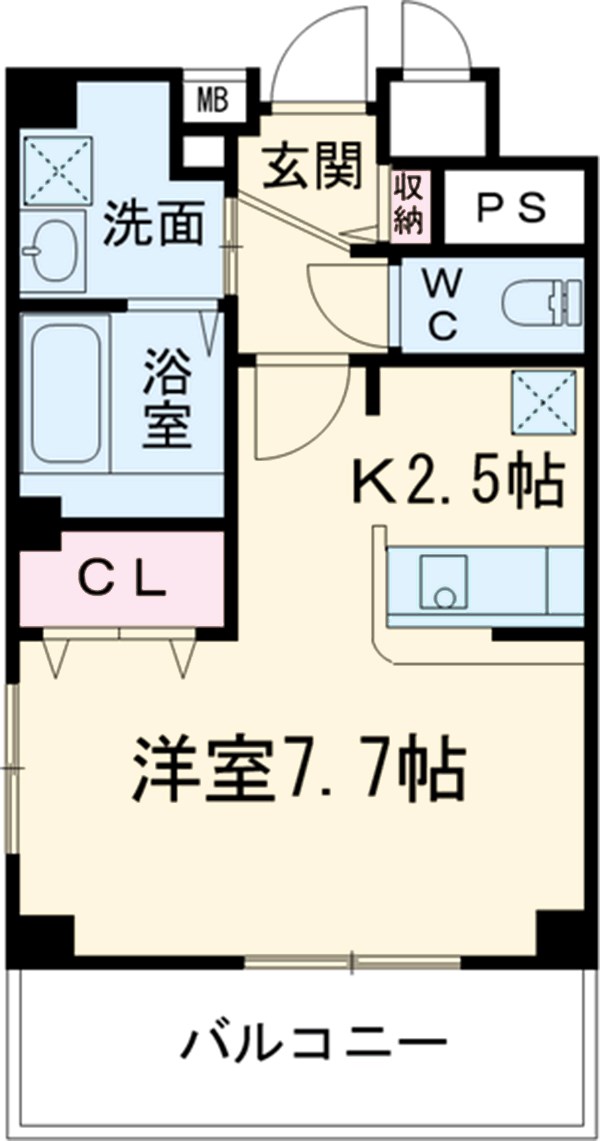 K・O レーベンの間取り