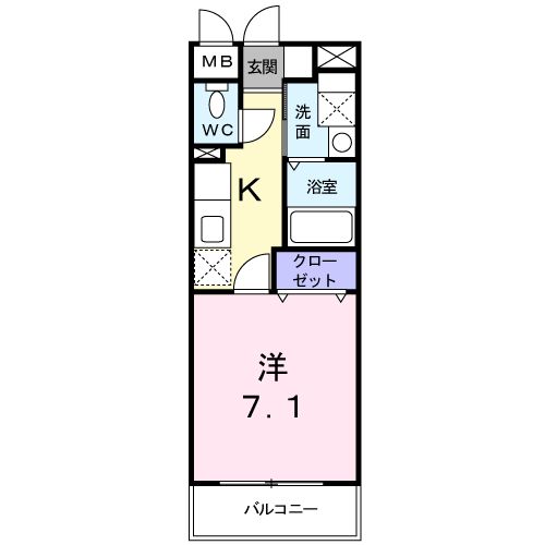 リヴ ウェル アサヒの間取り