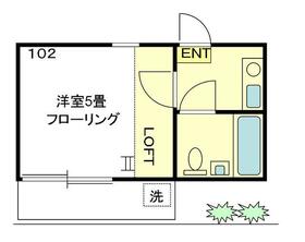 サントノーレ第15阿佐谷の間取り
