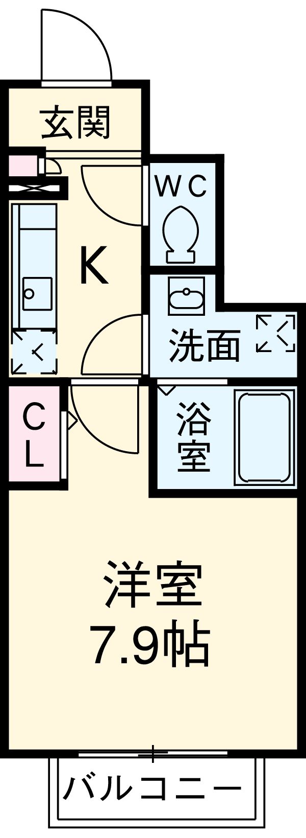 ミロワール中板橋の間取り