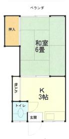 第二三ツ矢荘の間取り