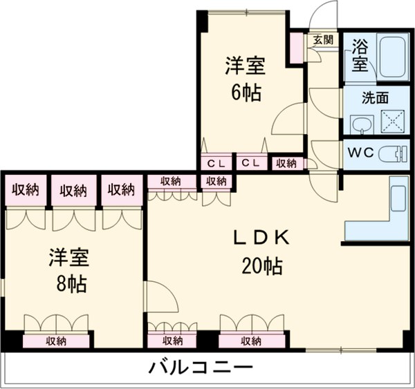 第一飛翔ビルの間取り